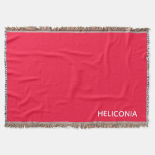 Couverture Heliconia red color