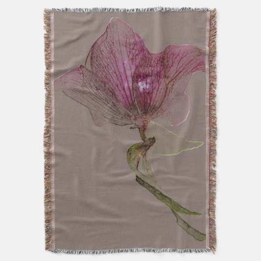 Couverture Hellebore tissé de conception de fleur couvrante (devant Vertical)