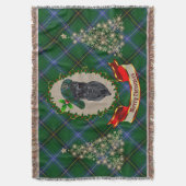Couverture Henderson Scottie Dog Christmas Thon Blanket (devant Vertical)