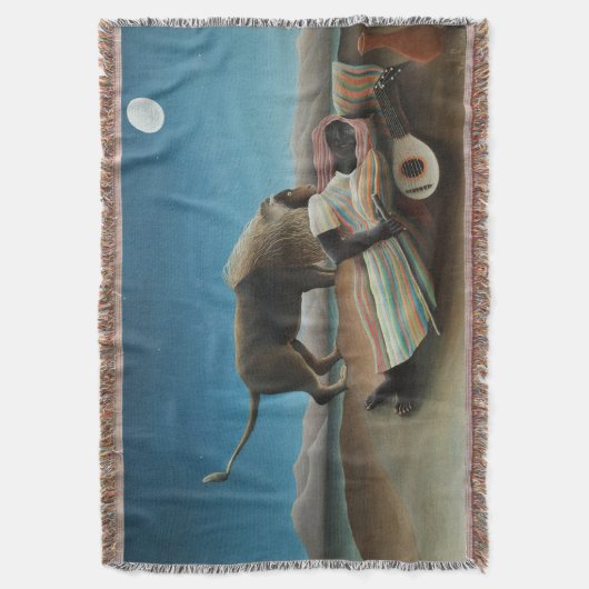 Couverture Henri Rousseau Dormir Gitan Lion Peinture (devant Vertical)