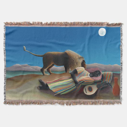 Couverture Henri Rousseau - La Bohémienne endormie (Devant)