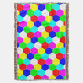 COUVERTURE HEXAGONS COLORÉS (devant Vertical)