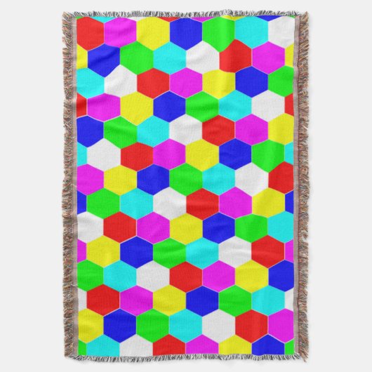 COUVERTURE HEXAGONS COLORÉS (devant Vertical)