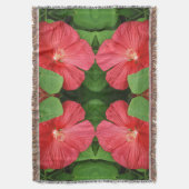 Couverture Hibiscus Flower Bright Magenta (devant Vertical)