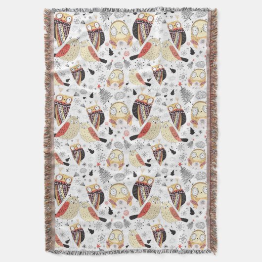 Couverture Hibou drôle de texture (devant Vertical)