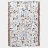 Couverture Hiéroglyphes du pharaon égyptien (devant Vertical)