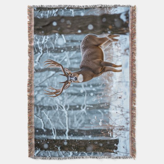 Couverture Hiver Buck Lance Blanche (devant Vertical)
