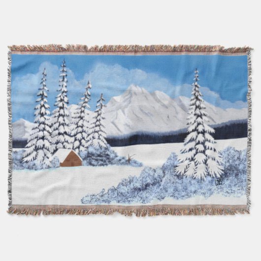 Couverture Hiver enneigé moyen (Devant)