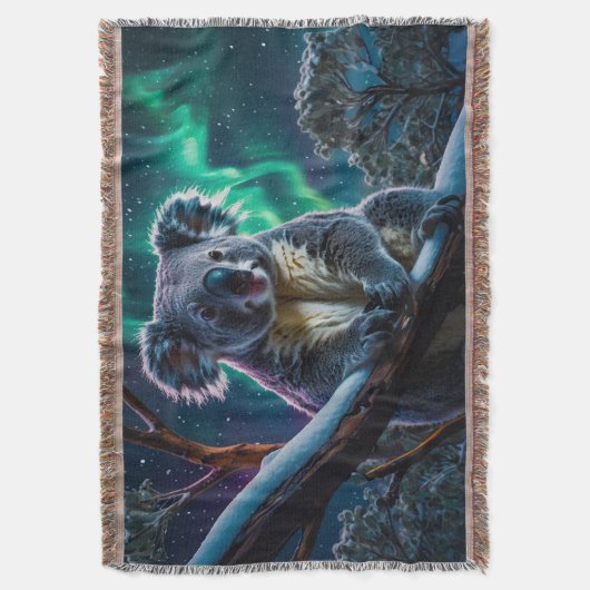 Couverture Hiver Koala et Southern Lights (devant Vertical)