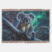 Couverture Hiver Koala et Southern Lights (Devant)