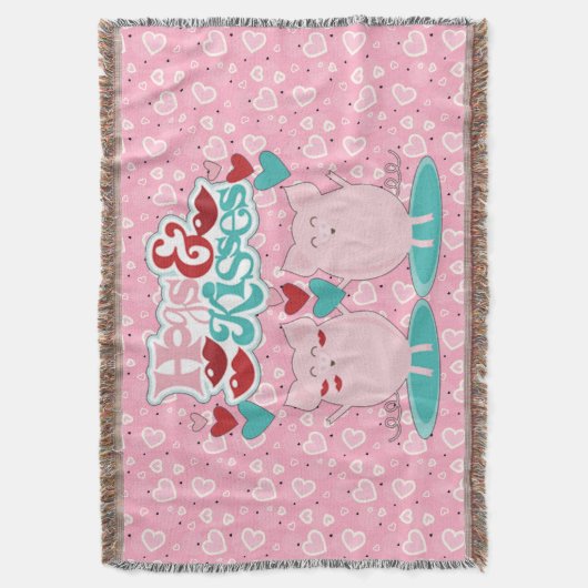 Couverture Hogs Et Baisers Coeurs Sucrés Valentine (devant Vertical)