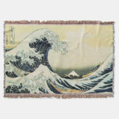 Couverture Hokusai Great Wave Lance Blanket (Devant)