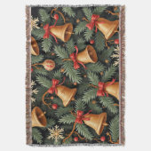 Couverture Holiday Bells, Decorative Christmas Pattern, (devant Vertical)