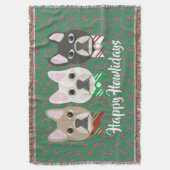 Couverture Holiday Pups Candy Cane (devant Vertical)