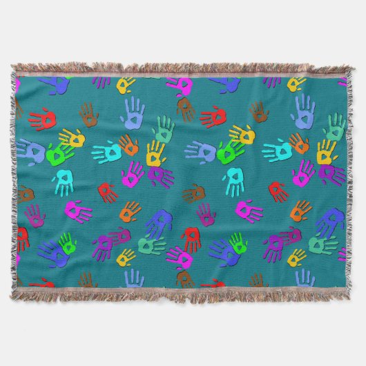 Couverture holiES - motif couleur mains 1 + votre backgr. (Devant)