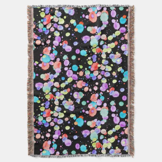 Couverture holiES - Splatter multicolore 1 + votre backgr. (devant Vertical)