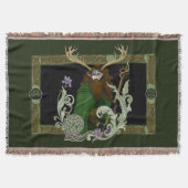 Couverture Homme aux bois celtiques verts (Devant)