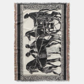 Couverture hommes et copie romains antiques de chevaux (devant Vertical)
