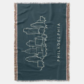 Couverture Horizon de Philadelphie Pennsylvanie (devant Vertical)