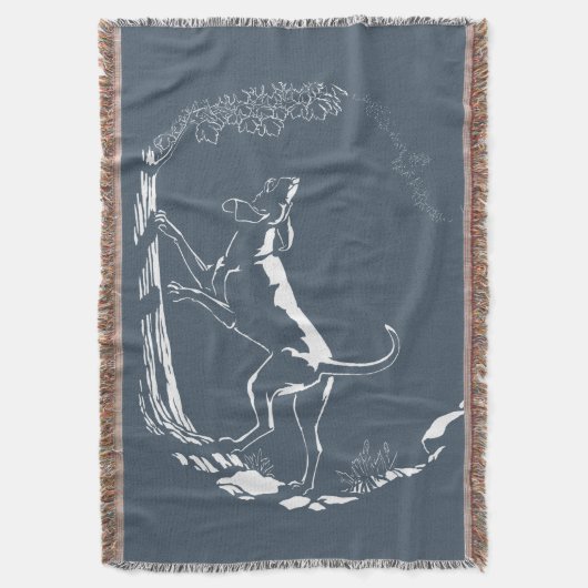 Couverture Hound Dog Blanket Chasse Chien Art Jeter Blanket (devant Vertical)