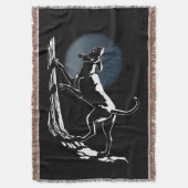 Couverture Hound Dog Blanket Chasse Chien Art Jeter Blanket (devant Vertical)