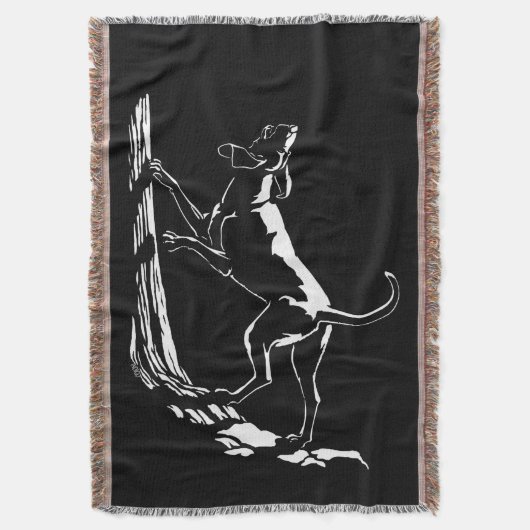 Couverture Hound Dog Blanket Chasse Chien Art Jeter Blanket (devant Vertical)