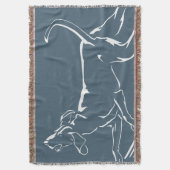 Couverture Hound Dog Blanket Chasse Chien Art Jeter Blanket (devant Vertical)