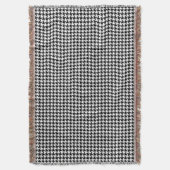Couverture Houndstooth Noir & Blanc Classic Lot (devant Vertical)