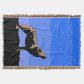 Couverture Howling Wolf en hiver - Art faunique original (Devant)