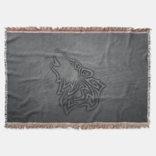 Couverture Howling Wolf Tribal Steel (Devant)