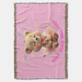 Couverture Hugs d'ours inclus - Ours Tutu Doux (devant Vertical)