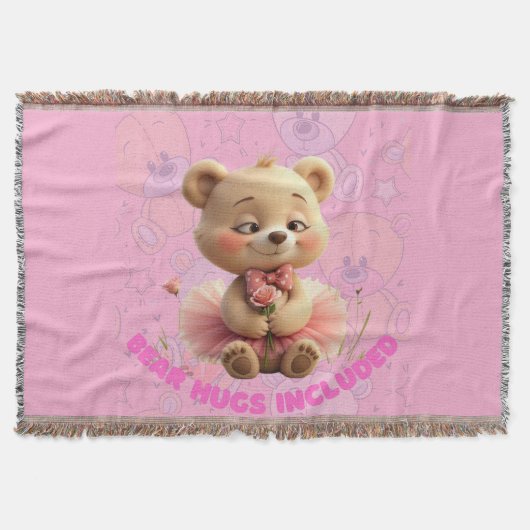 Couverture Hugs d'ours inclus - Ours Tutu Doux (Devant)