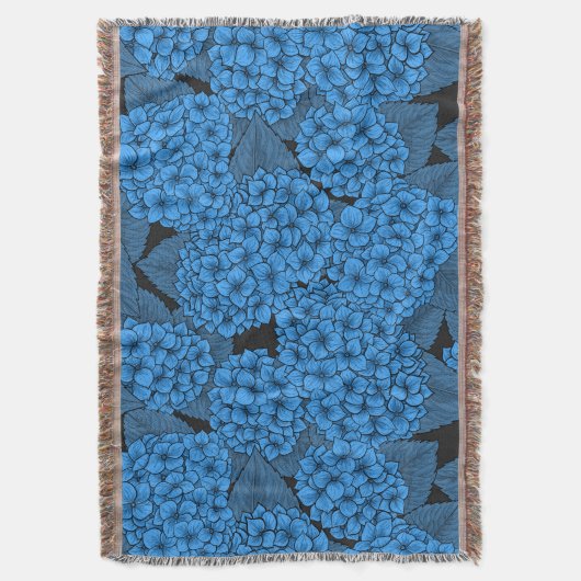 Couverture Hydrangée bleue (devant Vertical)