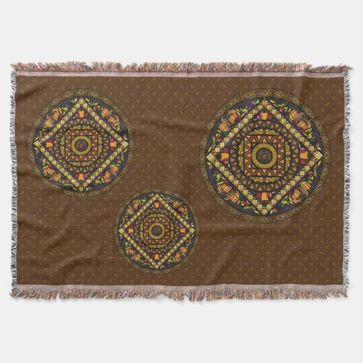 Couverture Icônes Thanksgiving Lance Blanket (Devant)