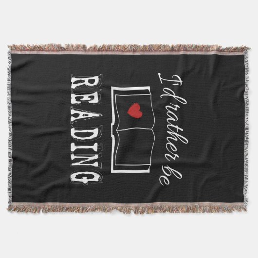 Couverture I'd rather be reading (Devant)