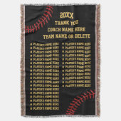 Couverture Idées de cadeau d'entraîneur de base-ball ou de (devant Vertical)