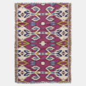 Couverture Ikat Chevron : Élégance ethnique (devant Vertical)