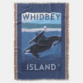 Couverture Île, WashingtonOrca et veau de Whidbey (devant Vertical)