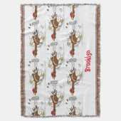 Couverture Illustration amusante de poulet cool (devant Vertical)