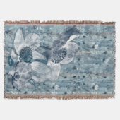 Couverture Illustration botanique bleue vintage (Devant)