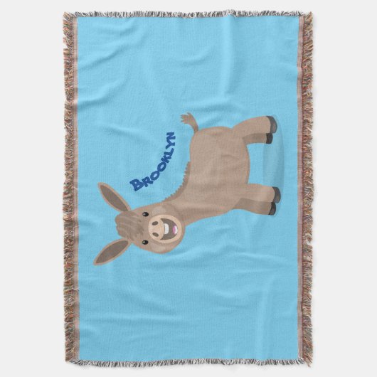 Couverture Illustration d'âne miniature joyeux (devant Vertical)