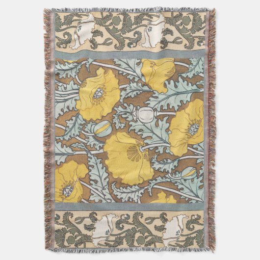 Couverture illustration d'art pavot fleur jaune (devant Vertical)