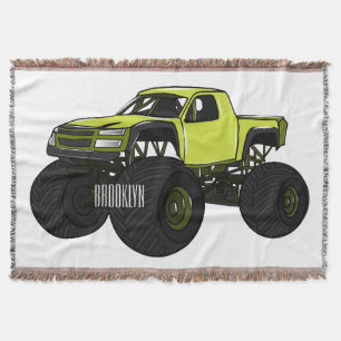 Couverture Illustration de camion monstre