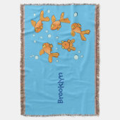 Couverture Illustration de caricature de poisson rouge orange (devant Vertical)