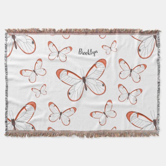 Couverture Illustration de cartoon de papillon à ailes de ver (Devant)