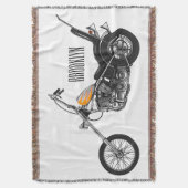 Couverture Illustration de Chopper Motorcycle 1950 (devant Vertical)