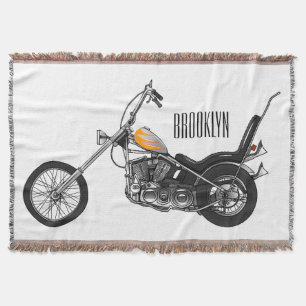 Couverture Illustration de Chopper Motorcycle 1950