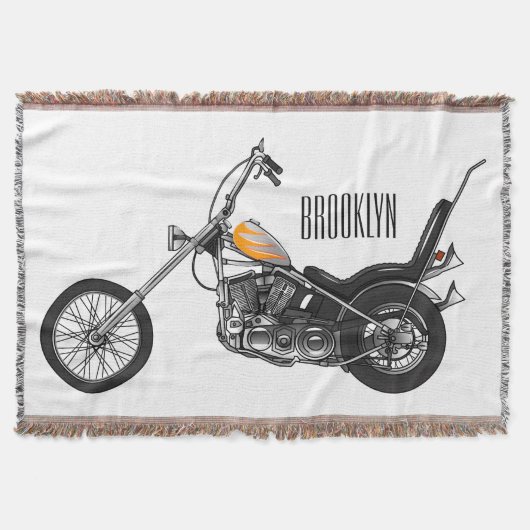 Couverture Illustration de Chopper Motorcycle 1950 (Devant)