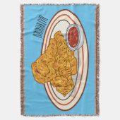 Couverture Illustration de dessin animé sur le poulet frit (devant Vertical)