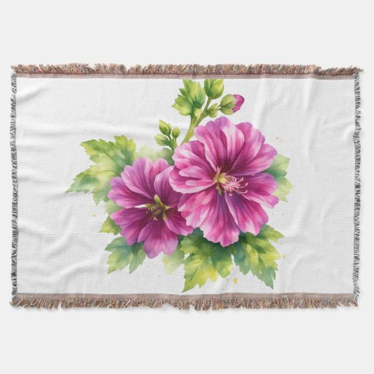 Couverture Illustration de fleur aquarelle violette (Devant)